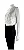 Cropped Mixed Offwhite Textura - Imagem 2