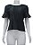 Blusa Mixed Verde Musgo de Veludo - Imagem 3
