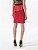 Saia Zara Vermelho - Rosa Modelo Lapis com Peplum - Imagem 3