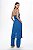 Blusa Cris Barros Azul Modelo Top Mya Jangada - Imagem 4