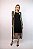 Cardigan Longo Carol Bassi Preto - Bege - Prata - Dourado Tricô - Imagem 1