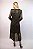 Cardigan Longo Carol Bassi Preto - Bege - Prata - Dourado Tricô - Imagem 3