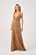 Vestido Dress To Dourado Tricot Lurex - Imagem 1