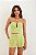 Cropped Vix Verde - Amarelo - Lima Modelo Top Della Sem Alças - Imagem 2