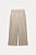 Calça Zara Bege de Linho Pantalona - Imagem 3