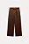 Calça Zara Marrom de Linho Modelo Pareô - Imagem 5
