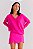 Blusa Zara Rosa de Lã Gola V - Imagem 1