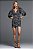 Vestido Zara Preto - Branco - Estampado Modelo Kacy Dress - Imagem 2