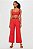 Cropped NV Vermelho Modelo  Nancy Laise - Imagem 3