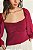 Cropped NV Vermelho Modelo Amélia - Imagem 1