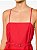 Vestido Adriana Degreas Vermelho com Babados na Barra e Cinto - Imagem 5