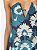Vestido Adriana Degreas Azul Estampado Tomara que Caia - Imagem 4