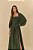 Vestido Longo Farm Verde Mangas Bufantes - Imagem 4