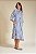 Vestido Le Chic Branco Estampado Modelo Chemise - Imagem 2
