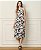 Vestido Souq Bege Estampado Modelo Fabiana - Imagem 1