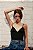 Cropped Zara Preto com Alças - Imagem 1