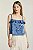 Blusa NV Azul Modelo Clarissa - Imagem 1
