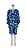 Vestido/ Saída de Praia Lenny Niemeyer Azul - Imagem 2
