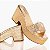 Tamanco Arezzo Dourado Modelo Plataforma - Imagem 2
