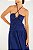 Vestido Farm Azul Bordado Richelieu Branco - Imagem 3