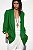 Blazer Zara Verde Alongado - Imagem 1