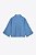 Camisa Zara Azul Listrada Modelo Cropped - Imagem 6
