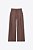 Calça Zara Marrom Modelo Pantalona - Imagem 4