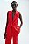 Colete Zara Vermelho Acinturado - Imagem 1