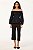 Blusa Cris Barros Preta Modelo Adele - Imagem 3
