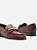 Mocassin Arezzo Vinho Fivela Dourada - Imagem 1