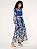 Conjunto Cris Barros Azul Saia + Blusa - Imagem 2