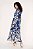Conjunto Cris Barros Azul Saia + Blusa - Imagem 3