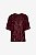 Blusa Cris Barros Vinho Modelo Lee - Imagem 4