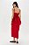 Vestido Cris Barros Vermelho Modelo Amelie - Imagem 2