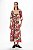 Vestido Midi Cris Barros Floral Modelo Nona - Imagem 1