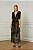 Conjunto Animale Body + Saia Preto e Dourado - Imagem 1