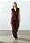 Calça Massimo Dutti Vinho Pantalona - Imagem 1