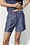 Short Zara Azul de Linho - Imagem 1
