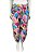 Calça Cris Barros Estampada Bordada - Imagem 2