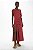 Vestido Cris Barros Vinho Modelo Fraga Jazz - Imagem 2