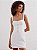 Vestido Vix Branco Curto Modelo Riza - Imagem 1