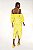 Vestido Cris Barros Amarelo Modelo Mattie - Imagem 2