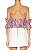 Blusa Lilly Sarti Rosa Estampada - Imagem 2