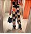 Calça Adriana Degreas Preta E Branca Estampada - Imagem 6