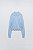 Blusa Zara Azul Em Lã Com Bordados - Imagem 6