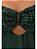 Vestido Vix Verde Longo Modelo Loly - Imagem 3