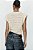 Blusa Zara Bege Com Ombreiras - Imagem 3