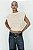 Blusa Zara Bege Com Ombreiras - Imagem 1