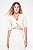 Cropped Cris Barros Offwhite Modelo Giorgiana - Imagem 1