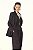 Conjunto Cris Barros Blazer + Blusa Preta Em Poá - Imagem 2